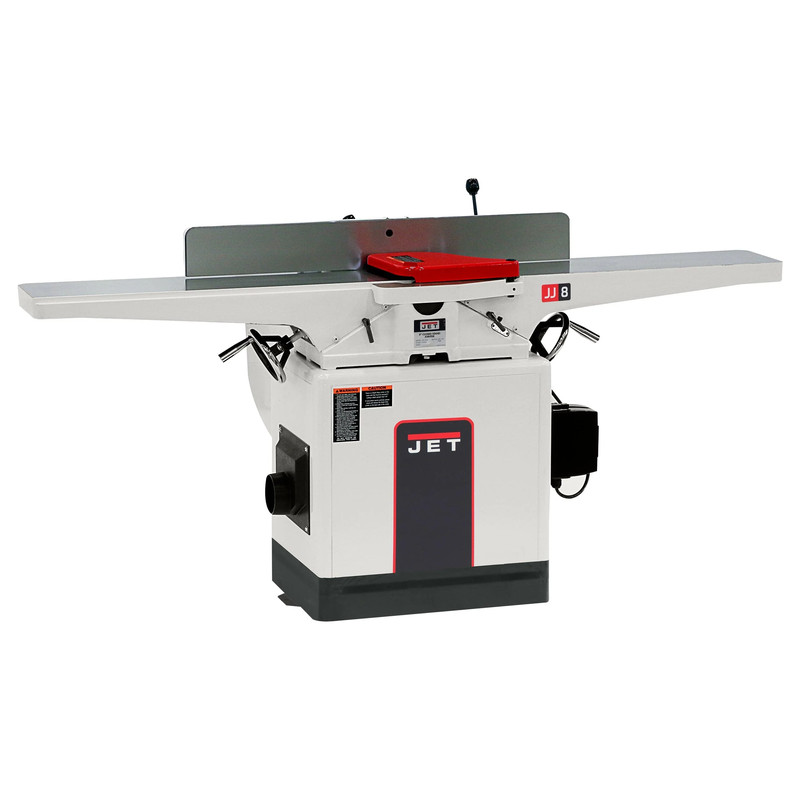 8" Closed Stand Jointer - 2 HP 1 Ph 230V - Straight Knife - JWJ-8CS